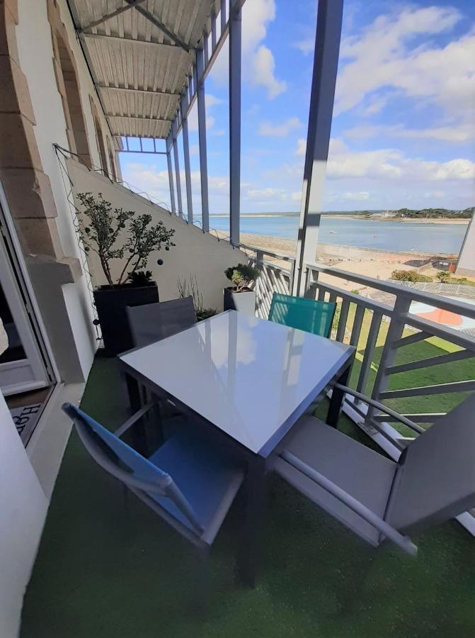 Charmant Studio En Duplex Esprit Loft Avec Balcon Vue Mer, Et Piscine Exterieure Le Croisic Εξωτερικό φωτογραφία